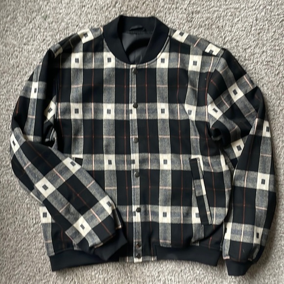 PLAID BOMBER - Picture 1 of 3
